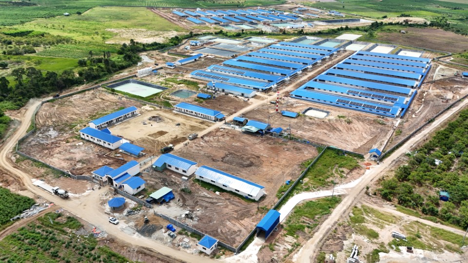 Lắp đặt hệ thống điện mặt trời 400kWp cho trang trại Hợp Thành – Gia Lai